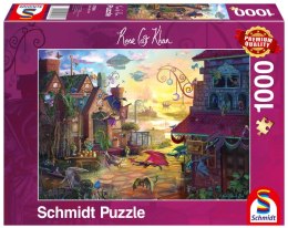 Puzzle 1000 PQ Rose Cat Khan Smocza poczta 111726