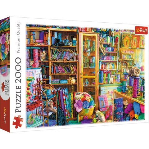 Puzzle 2000 obserwacyjne Koci raj 27113