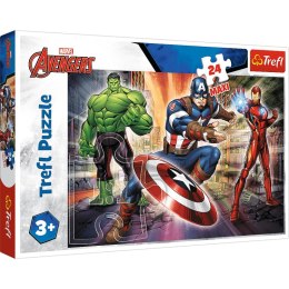 Puzzle 24 maxi W świecie Avengersów 14321