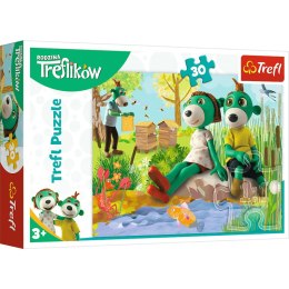 Puzzle 30 Trefliki nad stawem