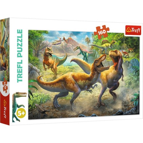 Puzzle 160 Walczące tyranozaury 15360