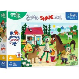 Puzzle 60 Super Shape XXL Trefliki w stadninie 50031