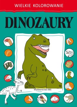 Dinozaury wielkie kolorowanie