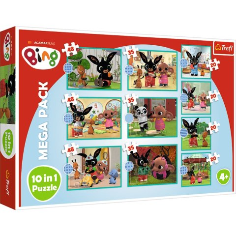 Puzzle 10 in 1 Co robi Bing? 90393