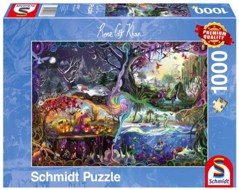 Puzzle 1000 PQ Rose Cat Khan Portal Czterech pór roku 111729