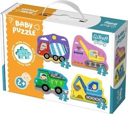 Puzzle baby classic Pojazdy na budowie 36072