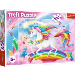 Puzzle 100 W kryształowym świecie jednorożców 16364