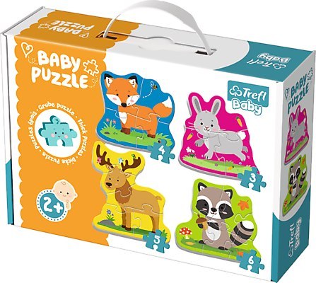 Puzzle baby classic Zwierzątka leśne 36077