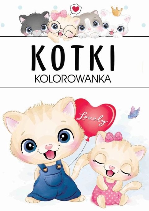 Kotki. Kolorowanka