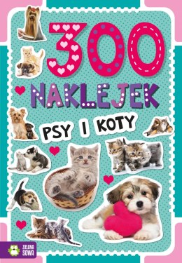 Psy i koty. 300 naklejek