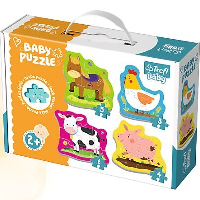 Puzzle baby classic Zwierzątka na wsi 36070