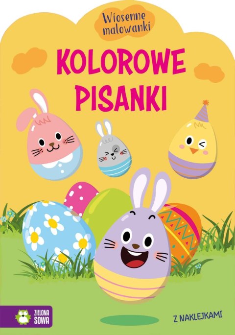 Kolorowe pisanki. Wiosenne malowanki