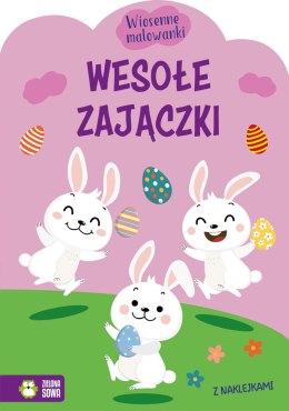 Wesołe zajączki. Wiosenne malowanki