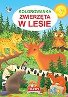 Zwierzęta w lesie kolorowanka