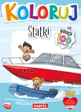 Statki. Koloruj