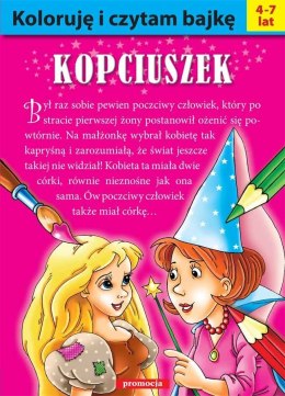 Kopciuszek. Koloruję i czytam bajkę