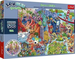 Puzzle 500 Spy Guy Lost Items USA Rodzina Treflików 37480