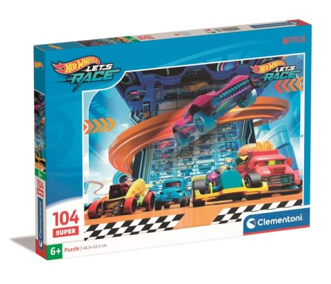 Puzzle104 Super Kolor Hot Wheels 25777