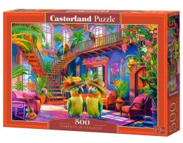 Puzzle 500 Parrots in Paradise B-53995