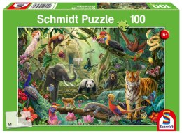 Puzzle 100 Kolorowa dżungla 112714