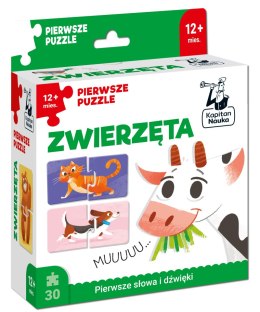 Puzzle Zwierzęta Pierwsze puzzle Kapitan Nauka