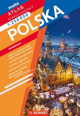 Polska Atlas samochodowy 1:250 000