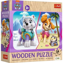 Puzzle 24 Puzzle Drewniane Dziewczęcy Psi Patrol 20266