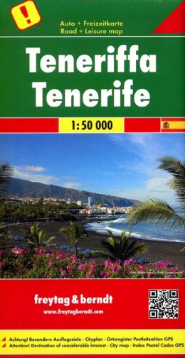 Teneryfa mapa 1:50 000