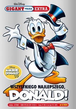 Wszystkiego najlepszego Donald. Tom 3/2024. Gigant Poleca Extra