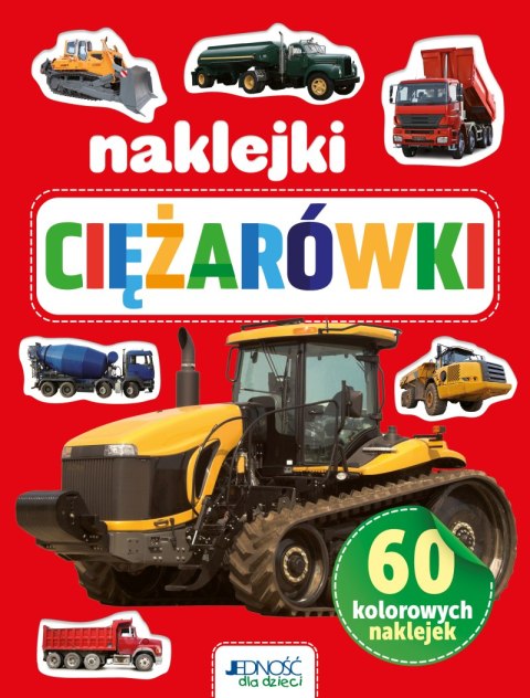 Ciężarówki. 60 kolorowych naklejek