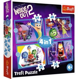 Puzzle 4w1 Emocje rządzą Disney Inside Out 2 34652