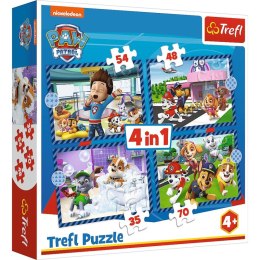 Puzzle 4w1 Psie sprawy Viacom PAW Patrol 34650