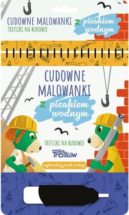 Trefliki na budowie. Pisak wodny