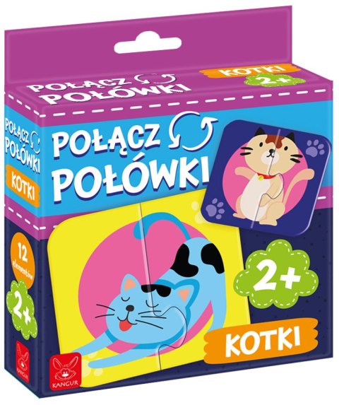 Gra Połącz Połówki Kotki