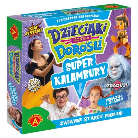 GRA DZIECIAKI KONTRA DOROŚLI - SUPER KALAMBURY 2778