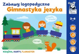 Gimnastyka języka. Zabawy logopedyczne. Kapitan Nauka wyd. 2