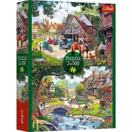 Puzzle 2x500 Sielankowe życie MGL 37494