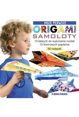 Samoloty. Moje pierwsze origami