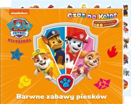 Barwne zabawy piesków. Psi Patrol. Czas na kolor