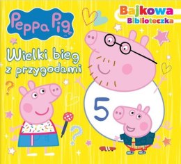 Wielki bieg z przygodami. Bajkowa biblioteczka. Świnka Peppa