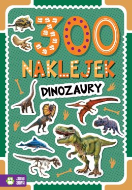 Dinozaury. 300 naklejek