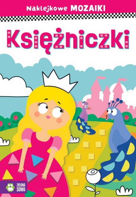 Księżniczki. Naklejkowe mozaiki