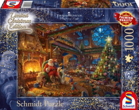 Puzzle 1000 PQ T. Kinkade Święty Mikołaj i... 108131