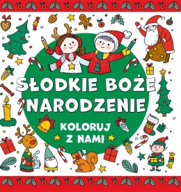 Słodkie Boże Narodzenie. Koloruj z nami