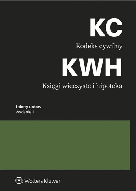 Kodeks cywilny. Księgi wieczyste i hipoteka