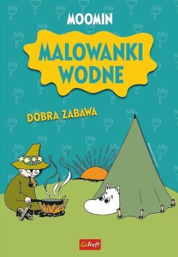 Muminki. Malowanki wodne. Dobra zabawa