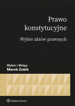 Prawo konstytucyjne. Wybór aktów