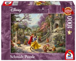 Puzzle 1000 PQ T. Kinkade Królewna krasnoludki 108392