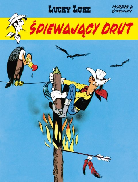 Śpiewający drut. Lucky Luke