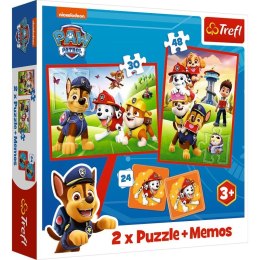 Puzzle 2w1 + memos Psia ekipa w akcji 93337